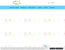 Tablet Screenshot of escuelainfantildiminutoscandina.com